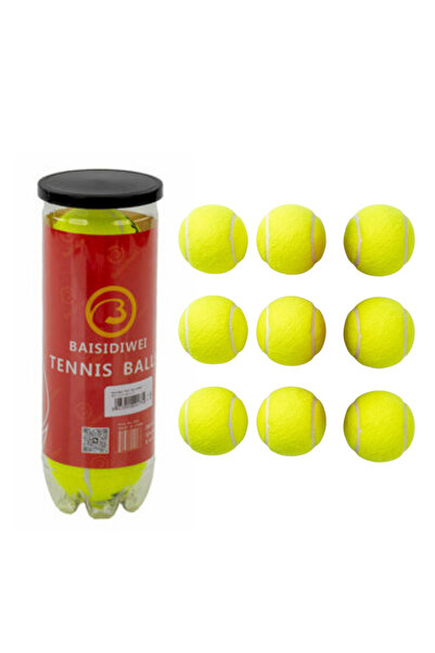 silky glows 9-Piece Tennis Ball Set - Durable and High Quality - Professional...