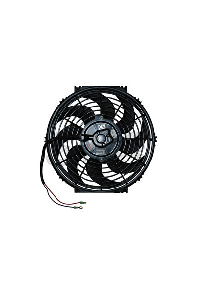 Marka 12 Volt 11 İnç 280 Mm Unıversal İtici-üfleyici S Kanat Fan Motoru