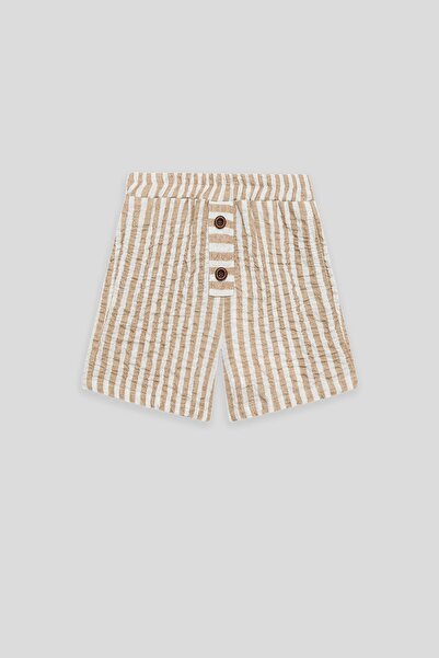 GB Baby BG Store Erkek Bebek Çizgili Şort
