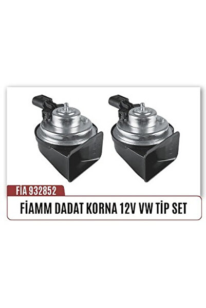 Fiamm Dadat 12V VW BMW Tip Soketli Korna Seti 932852Z