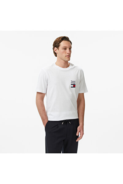 Tommy Hilfiger Brand Love Men's White T-Shirt