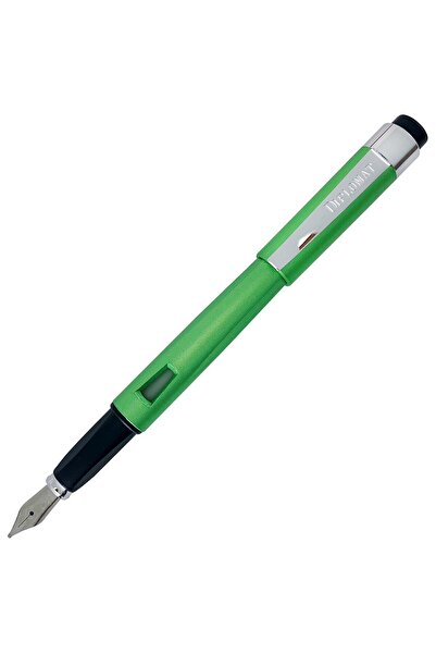 Diplomat Stilou Magnum, cu penita B, din otel inoxidabil - lime green