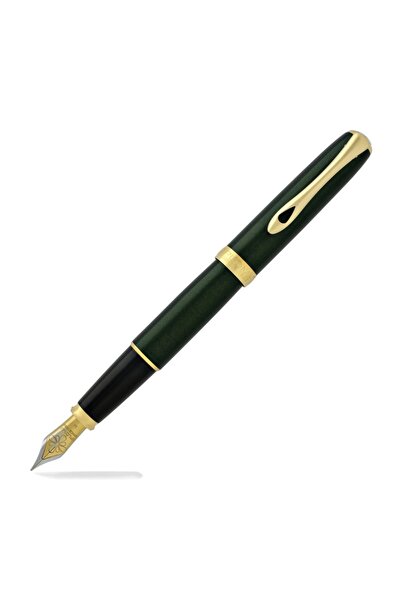 Diplomat Pero Excellence A2 s hrotom M, nehrdzavejúca oceľ - Evergreen Gold