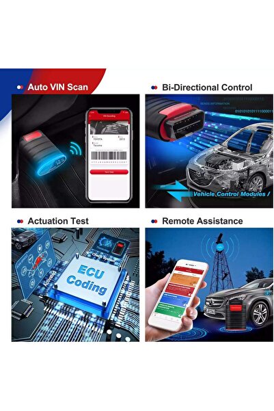 Thinkcar أداة تشخيص وصلة فحص السيارات بلوتوثThinkdiag OBD2جهاز اجهزة فحص السيارات