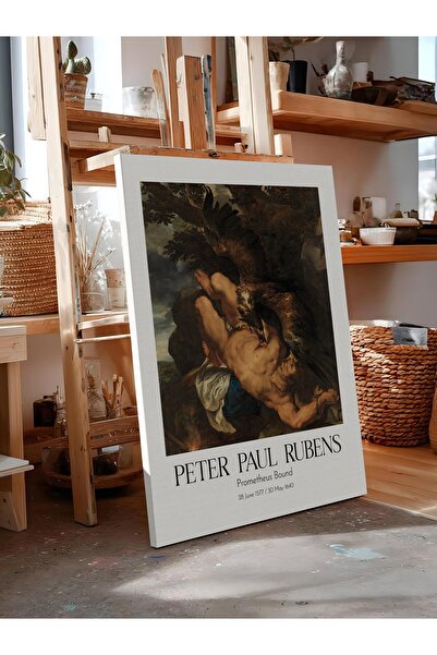 Postifull Peter Paul Rubens - Prometheus Bound, Canvas Painting, Art Series N...