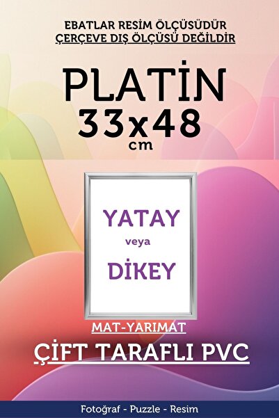 Atlas Sanat Galerisi 22mm-33x48 Cm Mat Pvc Li Camsız Fotoğraf 500 Parça Puzzl...