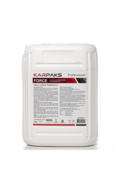 KARPAKS Force Halı Leke Sökücü 20 Kg