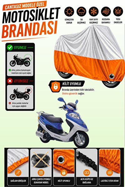 Cemku Twin Top Gray - Bottom Orange Kanuni Trex 150 Compatible Engine Cover, ...