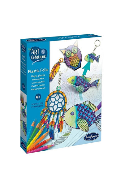 Sentosphere Magic plastic creative kit - Keychains and magnets