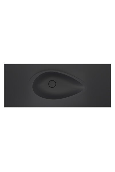 RealStone Avocado Modern Granit Banyo Lavabosu Antrasit