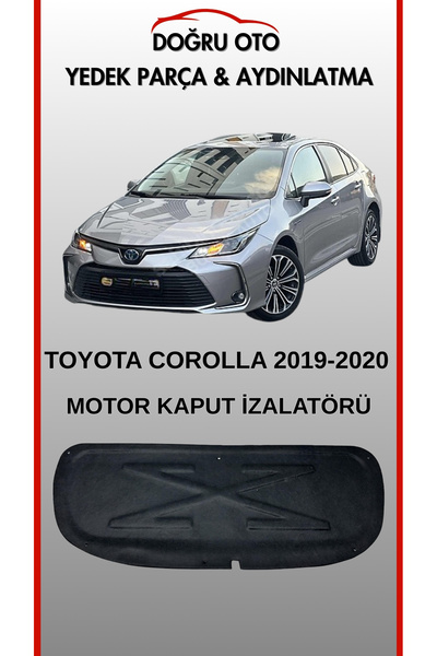 DOĞRU TİCARET AUTO PARTS Toyota Corolla Ön Kaput Altı izalatör izolatör Keçe