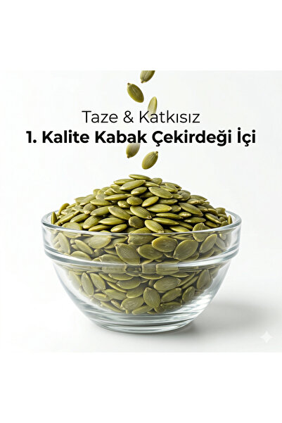Özyıldırım kabak çekirdeği içi-katkısız-1kg-işllem görmemiş