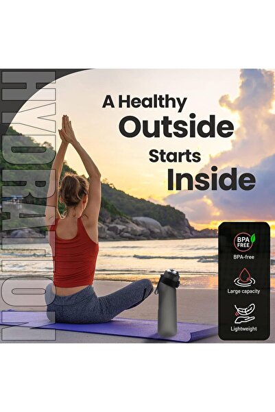 AZOZ Air Up Water Bottle – Air Up Bottle with 7 Flavored Pods
