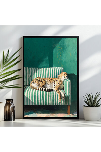 LudenHome Mutfak Tasarımlı Çerçeve Görünümlü Mdf Tablo 20 x 30 CM