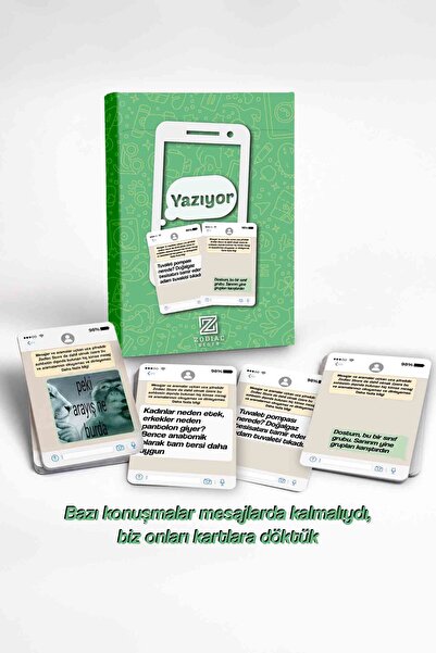 Zodiac Store Yazıyor… Eğlenceli Parti Oyunu – 108 Cevap & 60 Mesaj Kartı