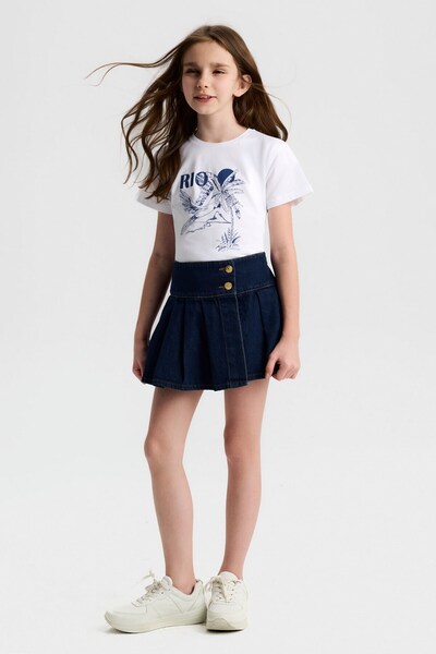 nk kids Nk Girl's Rio print majica kratkih rukava 8-14 godina STARA BELE - TA...
