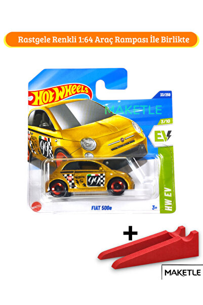 HOT WHEELS Fiat 500e - Tivloo Araç Rampası