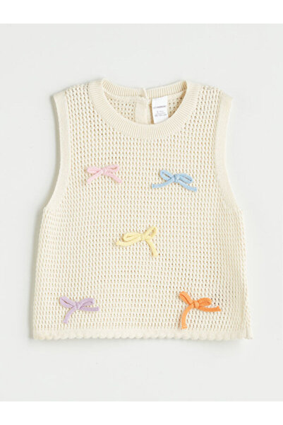 LC Waikiki Timeless Clothing & Timeless Choices Girls' Knit Sweater with Ribb...