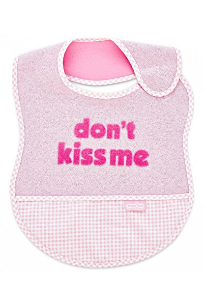 Babyjem Baveta din bumbac Dont Kiss Me (Culoare: Roz)