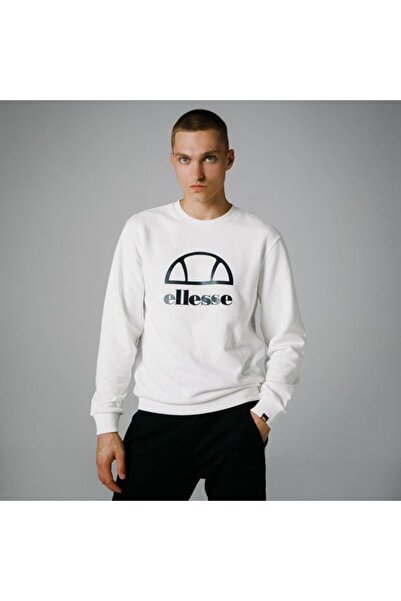 Ellesse Regular Fit White Men's Sweatshirt Em255