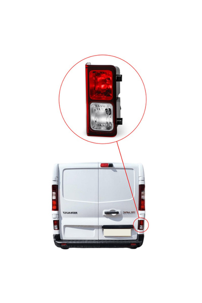 RMS Trafic 3 (2014 - ) / Opel Vivaro B (2014-2019) Arka Sis Lambası Sağ 26554...