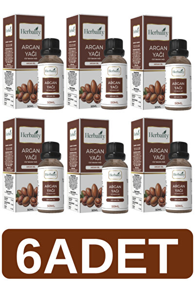 herbalıty Argan Yağı 50 ML 6*ADET