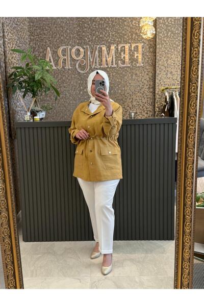 Pearly Tensel Çıtçıtlı Ceket
