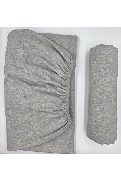 pınarhome collectıon Double Bed Jersey Elastic Bed Sheet (160X200)