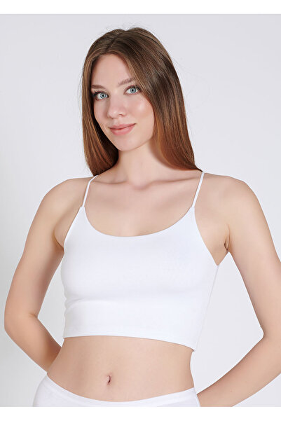 Lüks Belinay 6030 Thin Strap Women's Crop Top