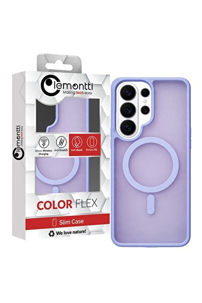 lemontti EliteGuard Μαγνητική θήκη για Samsung Galaxy S26 Ultra, Μωβ