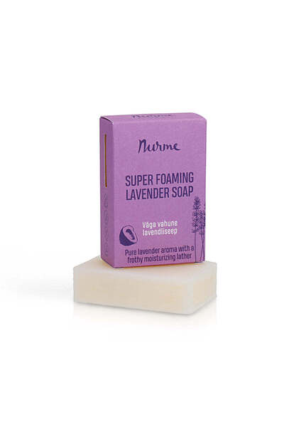 nurme cosmetics صابون اللافندر فائق الرغوة 100 جرام