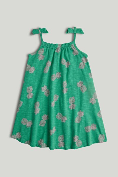 MOTHERCARE فستان جيرسي أخضر