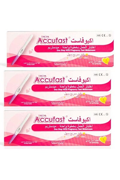 Accufast Pack of 3 Pregnancy Test