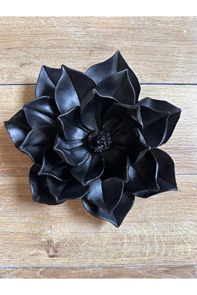 busraconcept Masă mare de perete Lotus Lotus negru 30cm