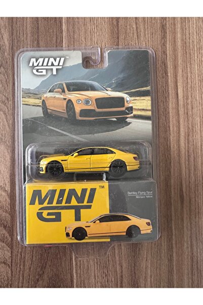 mini gt بنتلي فلاينج سبير موناكو يلو