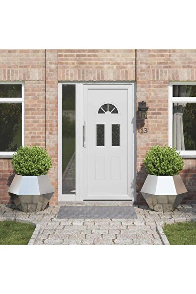 vidaxl Jardiniera 2 pcs Argintiu 75 x 75 x 60 cm Otel Galvanizat