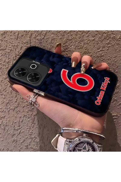 CHICASELUX Silicone Edge Hard Back Phone Case Compatible with Poco M6 4g Orku...