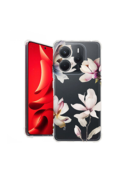 bestcase Husă Antișoc pentru Xiaomi Redmi Note 14 4G, Design Floral Magnolie,...