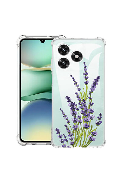bestcase Husă Antișoc pentru Honor X5c Plus / X5c, Florală - Lavină Presată, ...