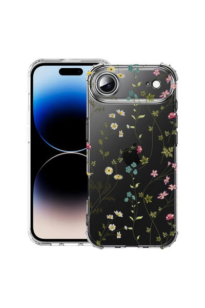 bestcase Αντικραδασμική Θήκη για Apple iPhone 17 Air, Φλοράλ - Χαριτωμένα Λου...
