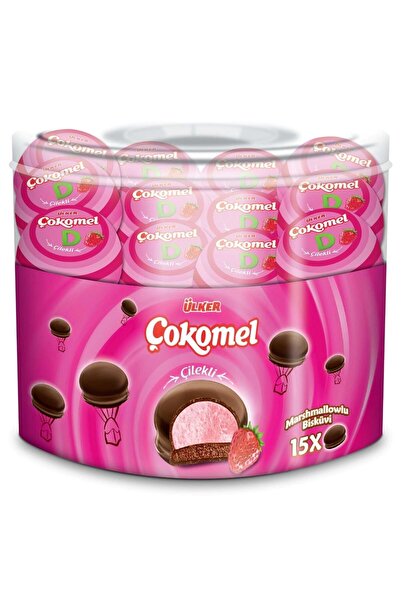 Ülker Çokomel Pink (Strawberry Flavored)