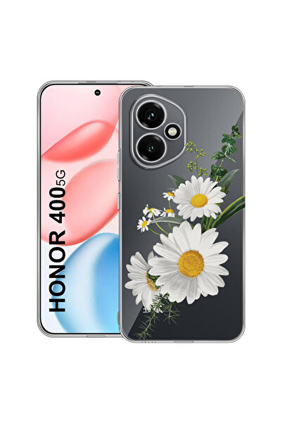 bestcase Husă Antișoc pentru Honor 400, Florală - Margarete Minimaliste, 2041...