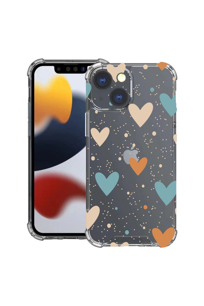 bestcase Αντικραδασμική Θήκη για Apple iPhone 14, Χαριτωμένο Σχέδιο Αγάπης, 1...