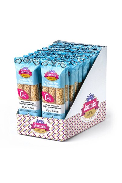 Jannis Baton din susan 0% zahar adaugat, fara indulcitori 20buc x 40g - DISPLAY