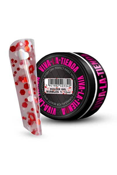Tienda VIVA LA BUILDER GEL BUBBLES 01 - CLEAR - 15ml