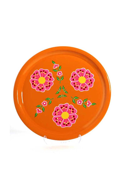 DEDEMİN EMAYELERİ 33 cm Orange Flower