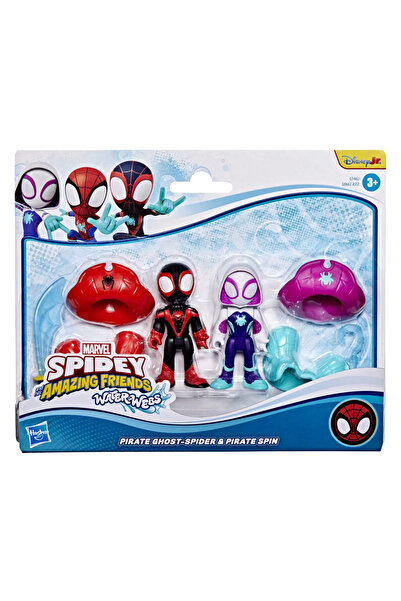 spidey Υδάτινα Δίχτυα 2 Τεμαχίων Αράχνη Φάντασμα & Πλεγματοποιητής