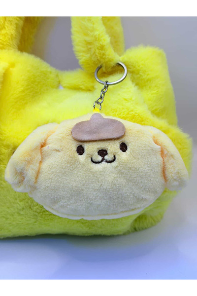 SANRIO karakterli peluş anahtarlıklı cüzdan