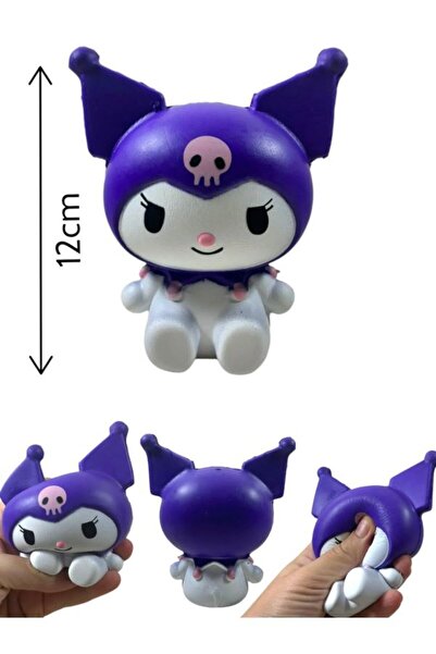 Pofika Büyük Boy Sık Bırak 12 cm Kuromi Sukuşi Mor Kuromi Sukuşi Kromi S-quis...