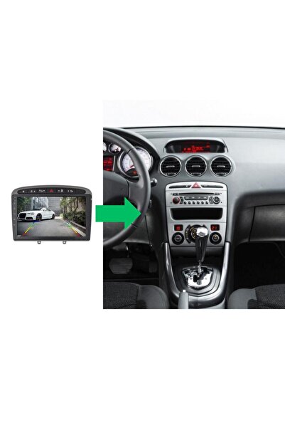 Cadence Peugeot 308-408 Android Multimedya Sistemi 4-64 R18 (2008-2013) Ön Ka...